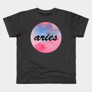 Aries zodiac sign Kids T-Shirt